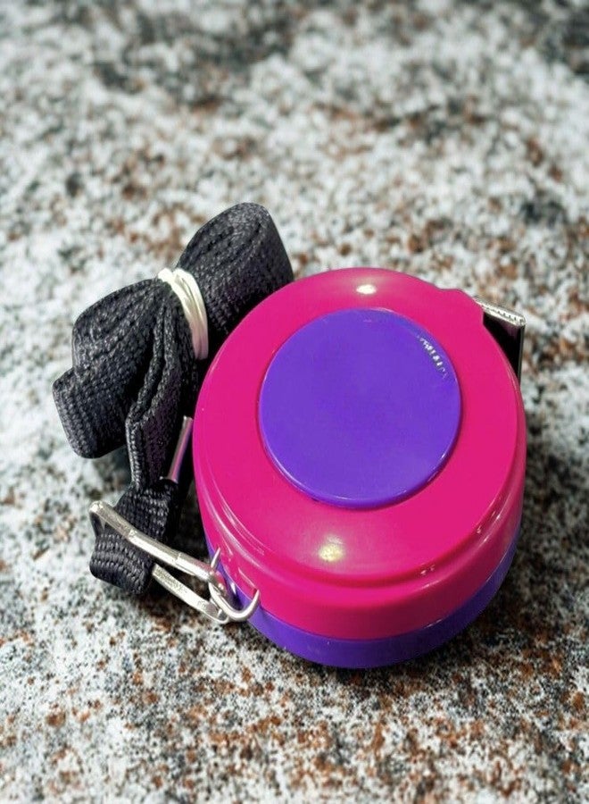 Zenith Retractable Body Measuring Tape, Multicolor, 300 cm Length, Lock Pin Button Feature, Polyester Material for Body Measurement, Tailoring, Sewing Accessories (Retractable 300 cm Tape Multicolor) - Image 1